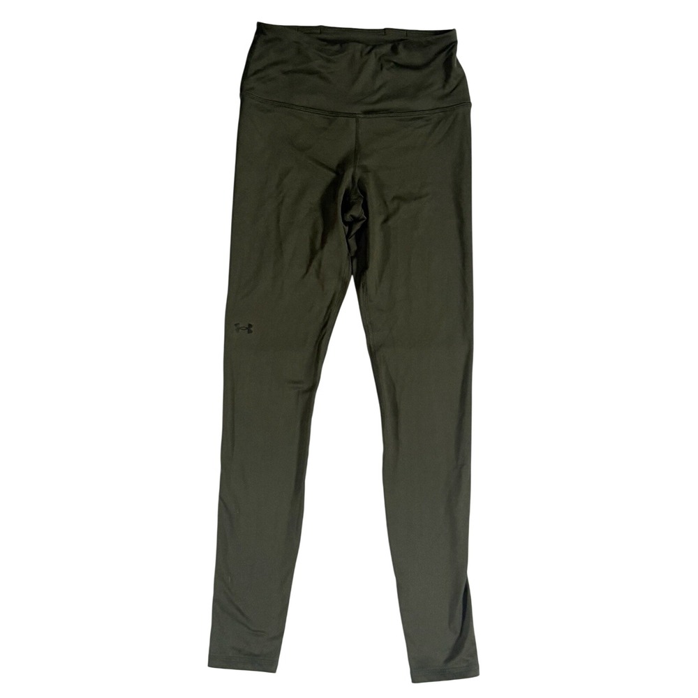 Under Armour ColdGear Compression Leggings Womens‎ XS Olive Green leggings
